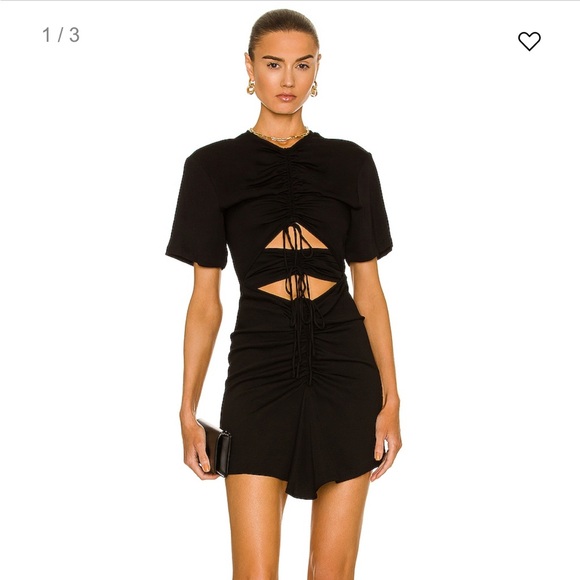 Christopher Esber Dresses & Skirts - Christopher Esber Ruched Multi Tie Mini Dress Black